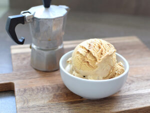 how to make coffee ice cream without heavy cream