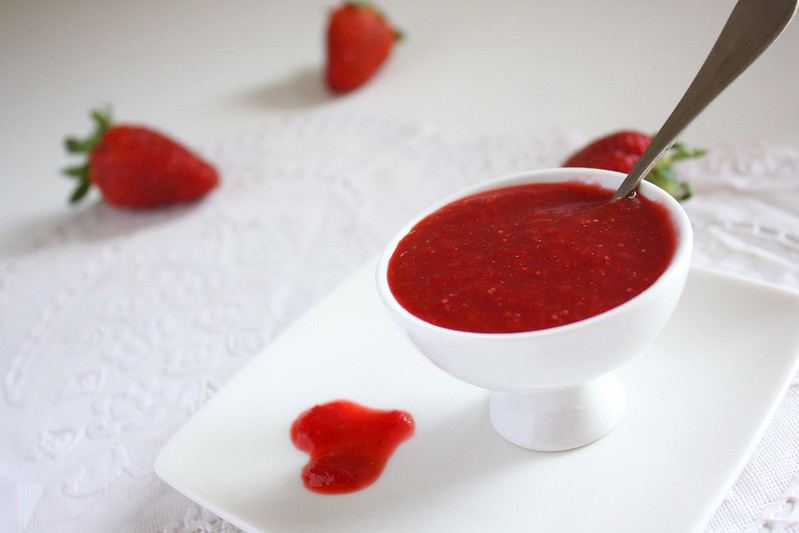 how to thicken strawberry sauce without cornstarch