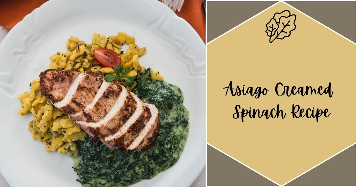 asiago creamed spinach recipe