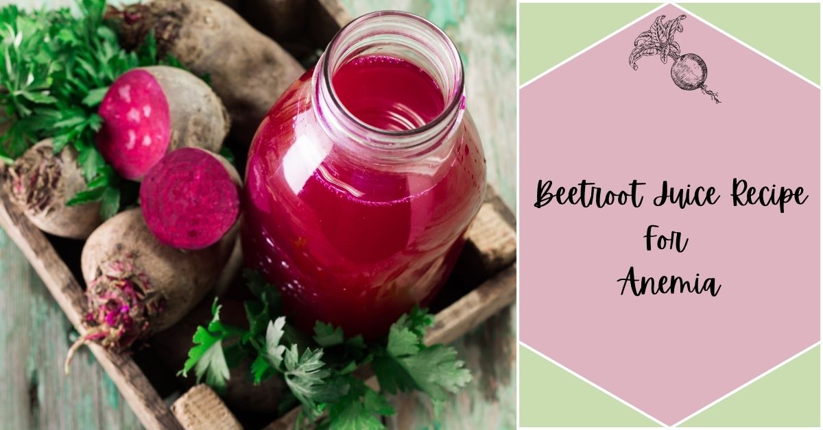 beetroot juice recipe for anemia
