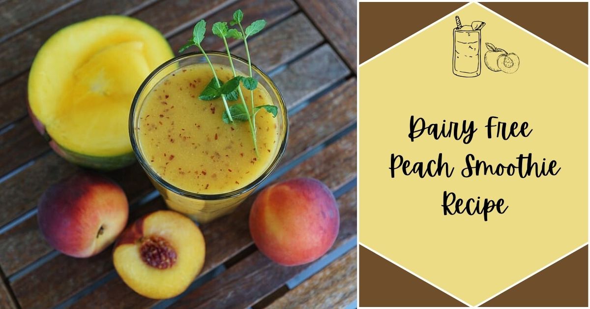 dairy free peach smoothie recipe